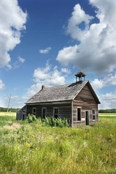 istock Abandoned Country School Building 1171551318