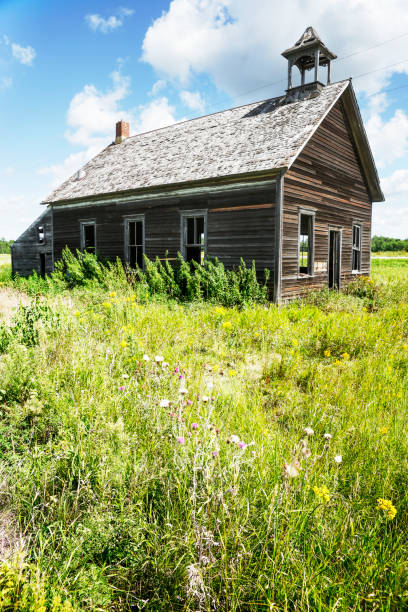 istock Abandoned Country School Building 1171551334