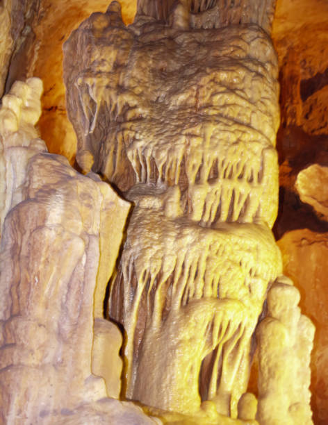 istock Underground cave with stalactites and stalagmites 1171554466