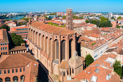 Iglesia Jacobina en Toulouse, Francia photo