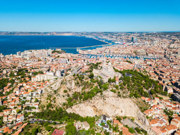 istock Marseille aerial panoramic view, France 1171564400