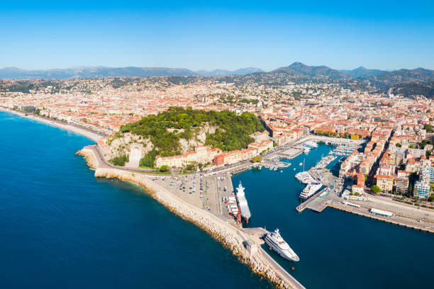 istock Nice aerial panoramic view, France 1171564510