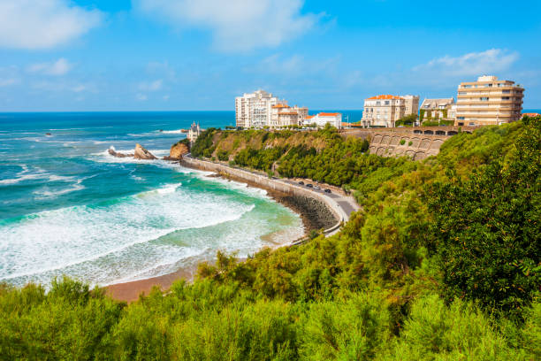 istock Biarritz aerial panoramic view, France 1171564581