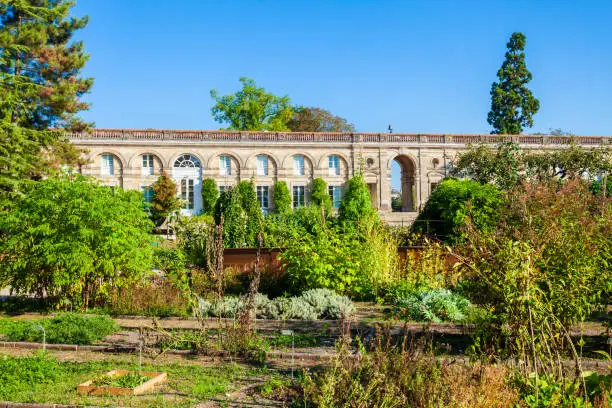 Bordeaux public garden or Jardin public de Bordeaux in France