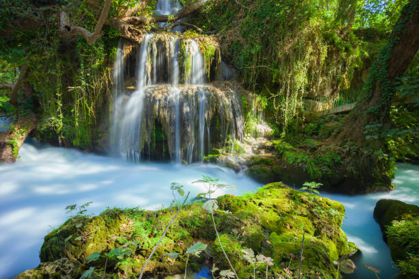 istock Duden waterfall park in Antalya 1171571553