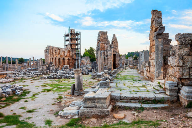 istock Perge ancient anatolian city, Antalya 1171571562