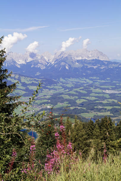 kitzbuhel - hahnenkamm foto e immagini stock