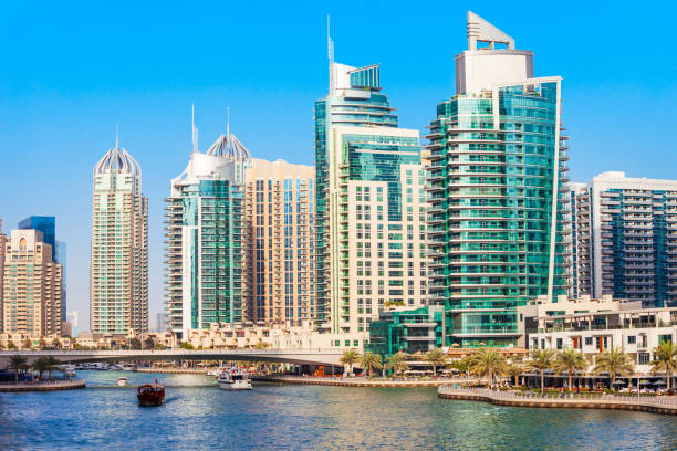 istock Dubai Marina district in Dubai, UAE 1171573267