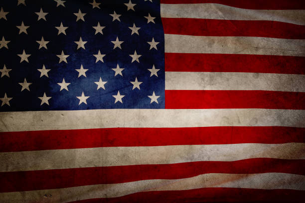 istock Grunge American flag 1171573438