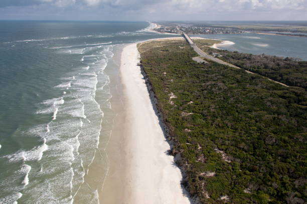 istock Aerial view St Johns County Florida Beaches 1171579566