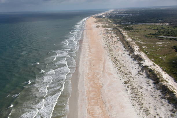 istock Aerial view St Johns County Florida Beaches 1171579690