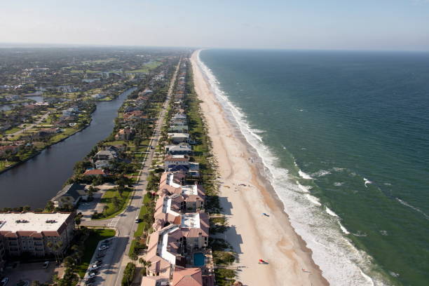 istock Aerial view St Johns County Florida Beaches 1171579707