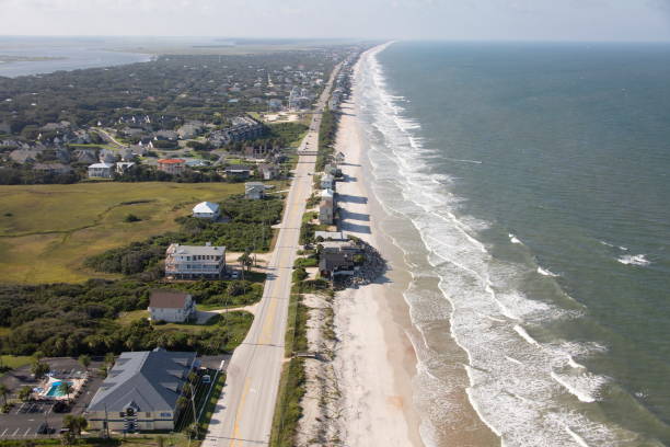 istock Aerial view St Johns County Florida Beaches 1171579732