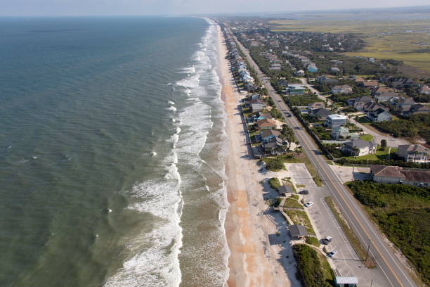 istock Aerial view St Johns County Florida Beaches 1171579738