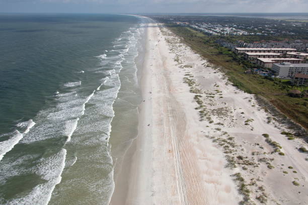 istock Aerial view St Johns County Florida Beaches 1171579763