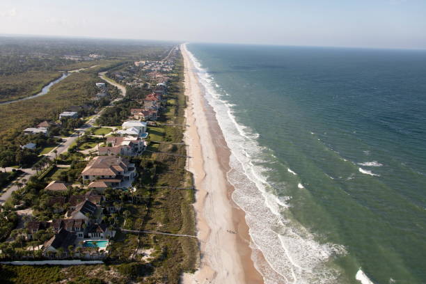 istock Aerial view St Johns County Florida Beaches 1171579818