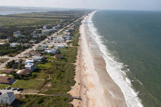 istock Aerial view St Johns County Florida Beaches 1171579891