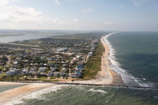istock Aerial view St Johns County Florida Beaches 1171579899