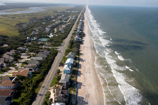 istock Aerial view St Johns County Florida Beaches 1171579905