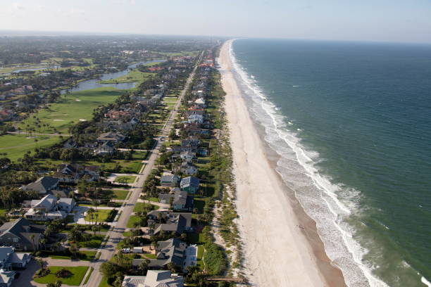 istock Aerial view St Johns County Florida Beaches 1171579907