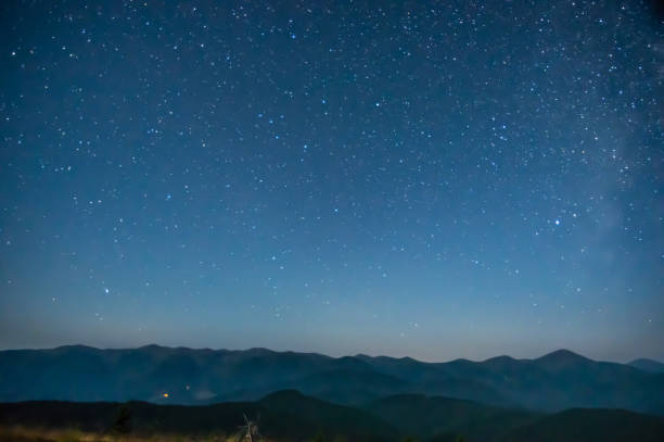 istock Starry sky in the mountains in summer 1171580282