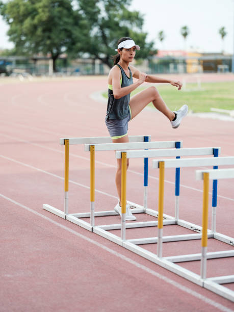 istock Energetic female athlete training 1171582719