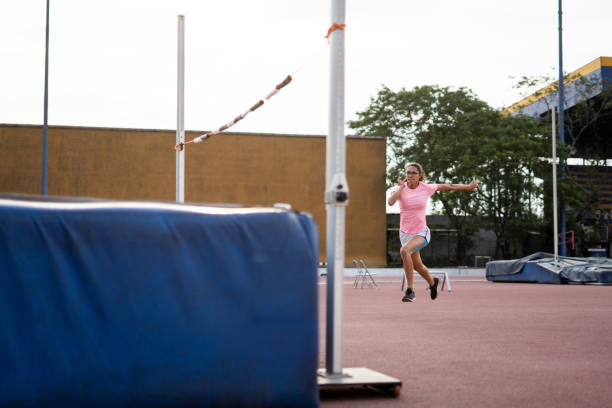 istock Concentrated athlete about to jump 1171582733