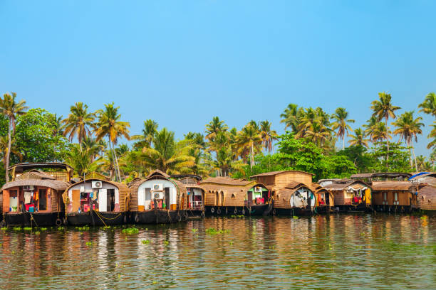 istock Houseboat in Alappuzha backwaters, Kerala 1171584595