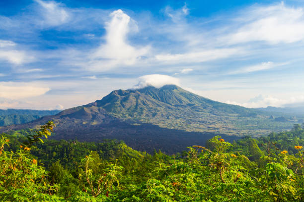 istock Mount Batur volcano, Bali island 1171586925