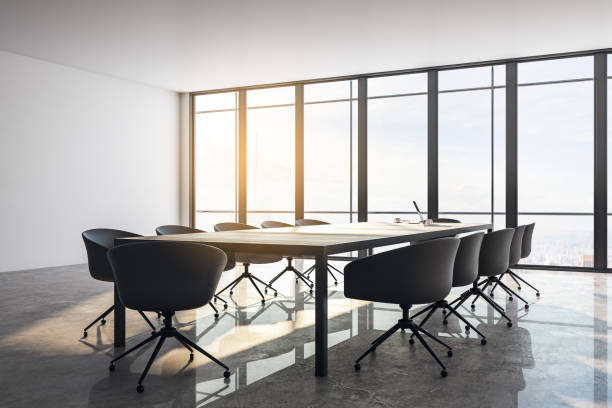 istock Contemporary meeting room 1171596592