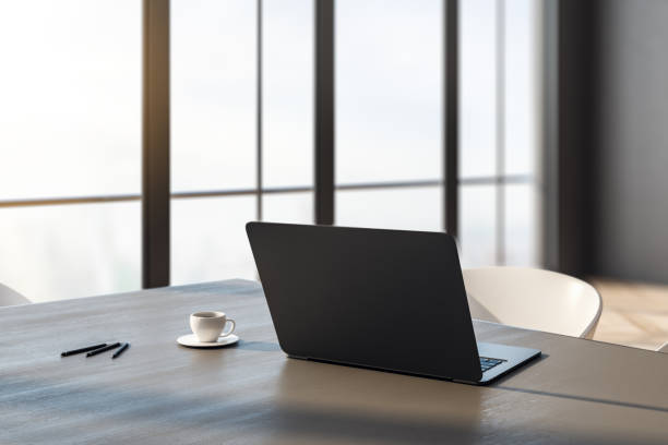 istock Closeup of laptop on desk 1171597214