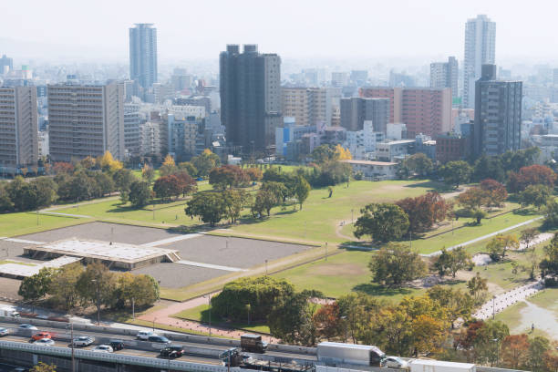 istock Naniwanomiyaato park in Osaka 1171616430