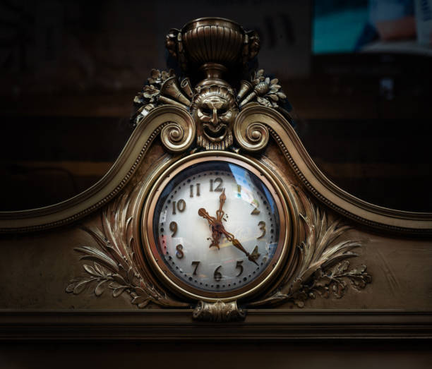 istock Old clock New York city 1171619418