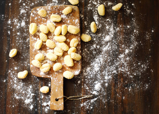 istock Uncooked homemade potato gnocchi 1171627436