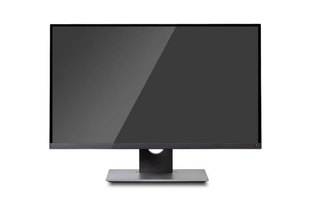 istock computer monitor, screen isolated on white background. 1171638320