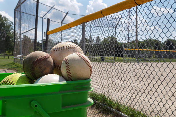 istock Baseball balls stored in bucket 1171640552