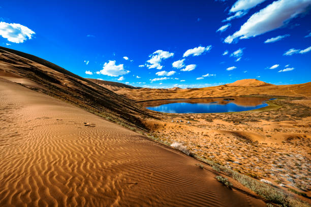 istock Slope in the Sand Towards the Lake 1171644495