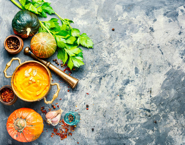 Pumpkin vegan soup