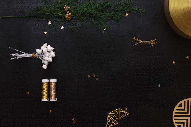 istock Black and golden conceptual photograph 1171650055