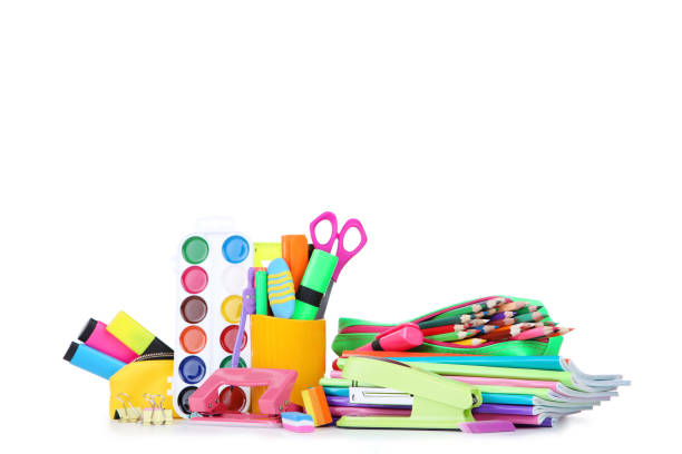istock School supplies isolated on white background 1171650254