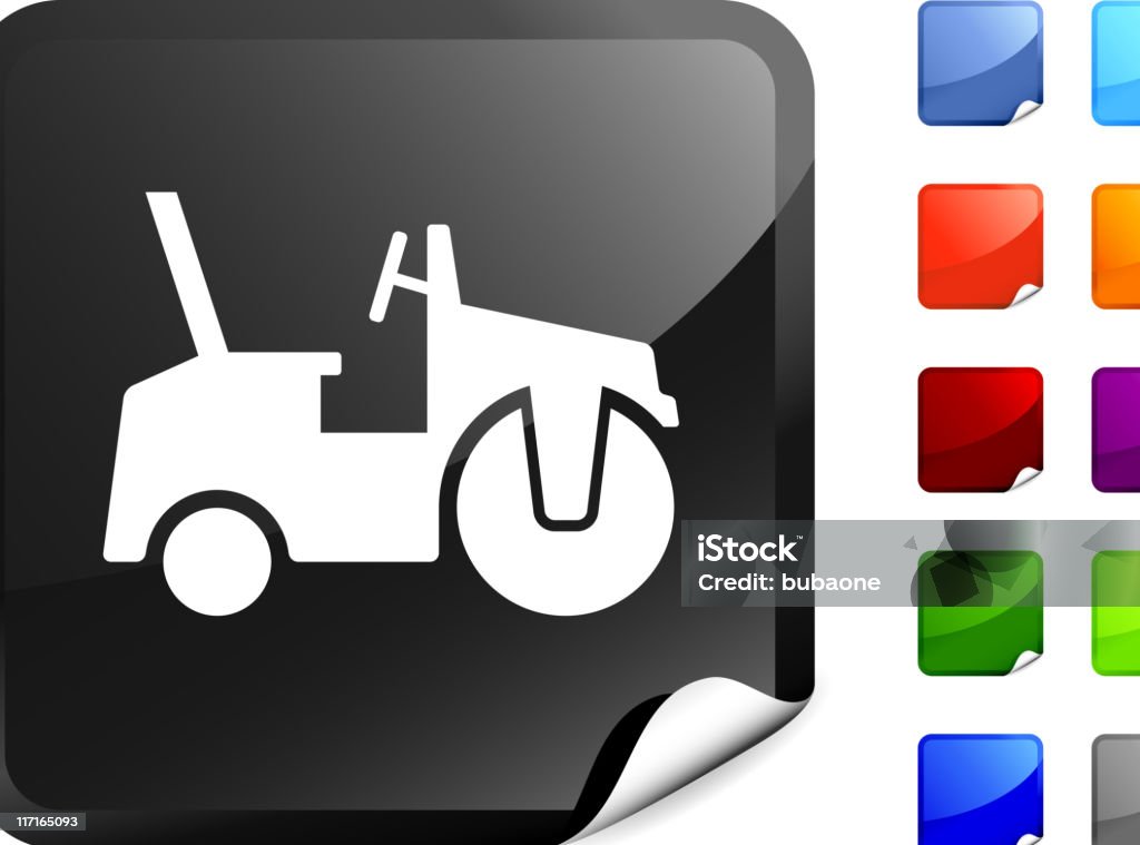 Paving Machine Sticker Paving Machine Internet Royalty Free Vector Art Stock Illustration ...