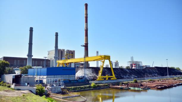 istock Heat and power plant. 1171655816