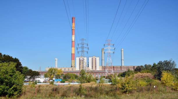istock Heat and power plant. 1171655919