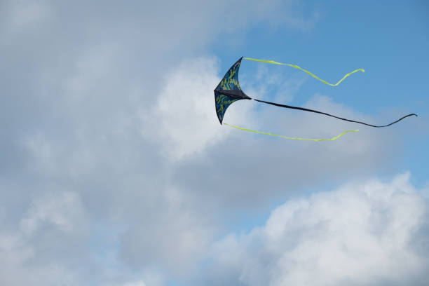 istock Kite flying against the blue sky 1171656971