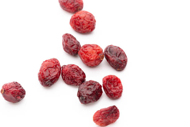 istock Dried cranberries isolated on white background 1171658159