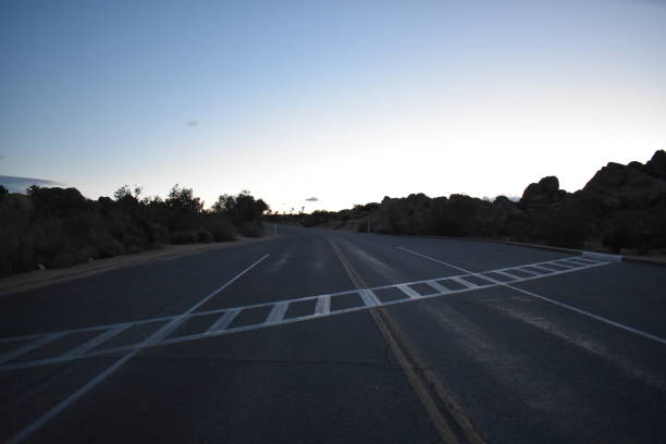 istock Cross Walk Desert Road 1171659358