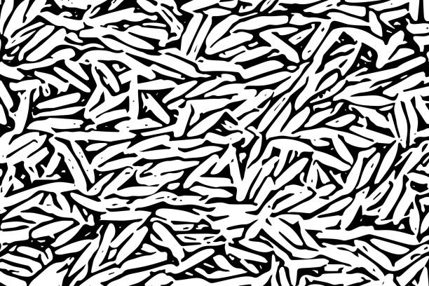 schwarz und weiß abstrakte strukturierte hintergrund - chaos ink abstract backgrounds stock-grafiken, -clipart, -cartoons und -symbole