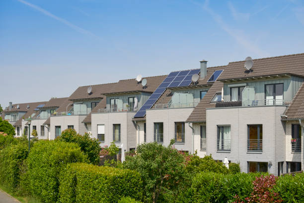 istock Modern housing / row houses 1171666779