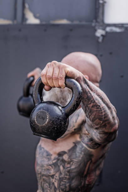 istock Outdoor Workout for a senior man 1171670715