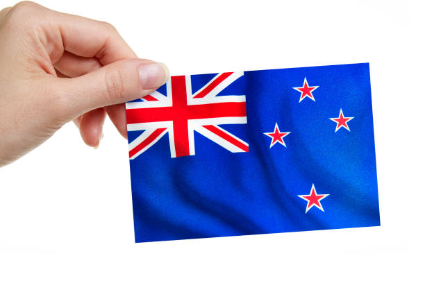 istock Holding Australian Flag 1171674960